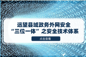  “八大金剛”助力打造縣域政務(wù)外網(wǎng)安全“金鐘罩” 