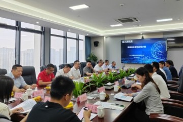 重慶市江北區委網(wǎng)信辦主任吳彤一行蒞臨遠望信息考察調研